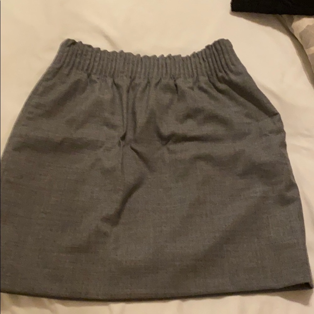 Gray skirt